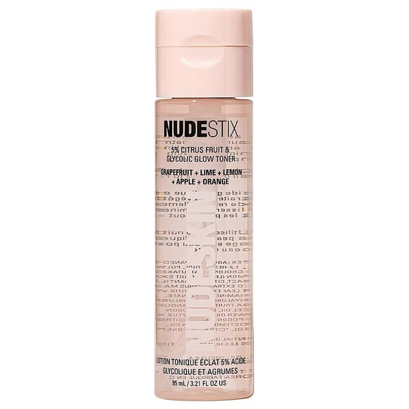 NUDESTIX NUDESKIN 5% Citrus Fruit & Glycolic Glow Toner 3.21oz - Picture 1 of 3